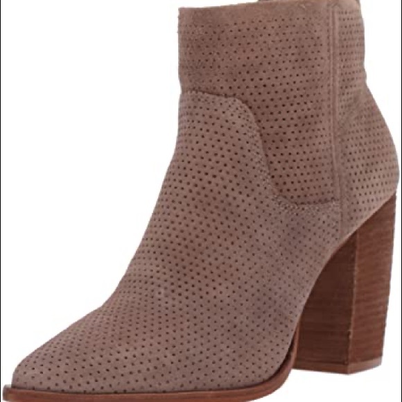 Vince Camuto | Cava Perforated Pointy Toe Boot - Picture 2 of 4
